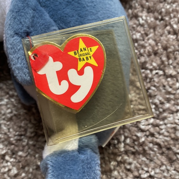 Beanie babies original waves and echo dolphins 1996 - Picture 2 of 5